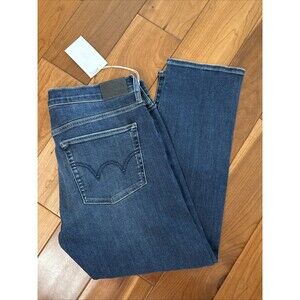 Edwin Jeans Women's Size 31 Med Wash Jamie Boyfriend Cropped New With Tags NWT